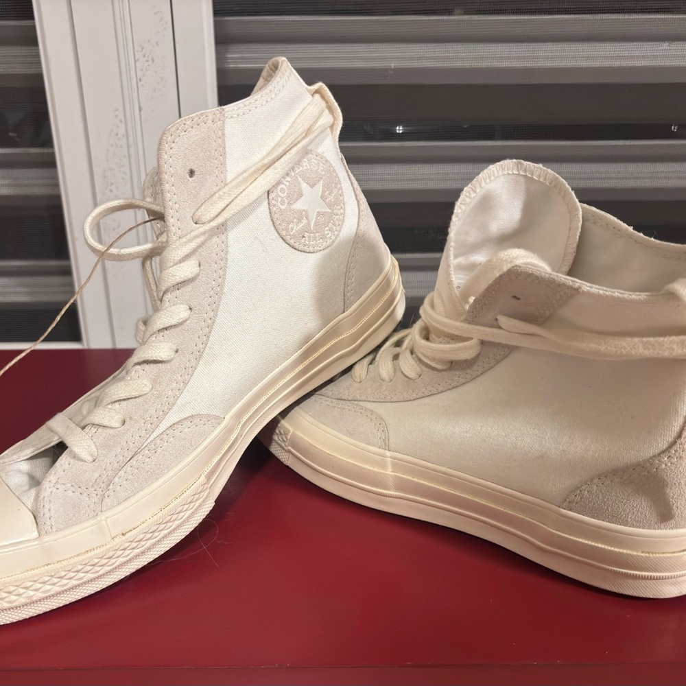 Converse Women's High-Top Sneakers - Off-White